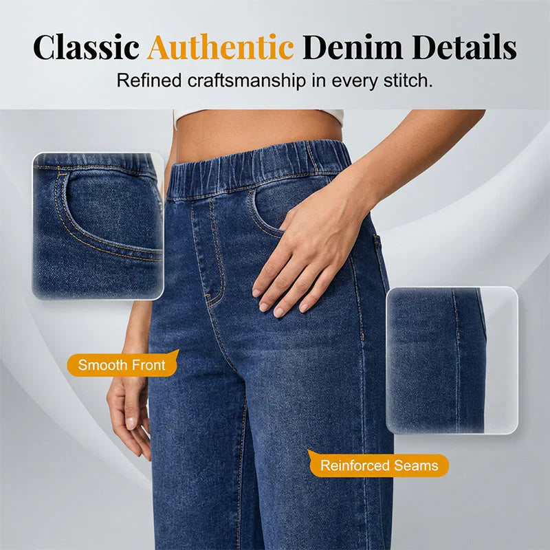 Zeffirina Tobia™ Wide Leg Cropped Jeans for Everyday Comfort