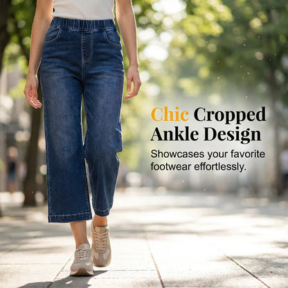 Zeffirina Tobia™ Wide Leg Cropped Jeans for Everyday Comfort