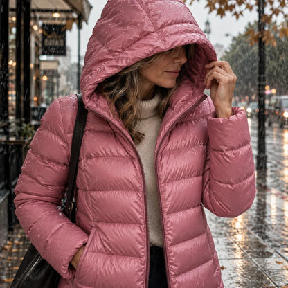 Zeffirina Camerini™ Insulated Longline Puffer Coat for Stylish Winter Comfort