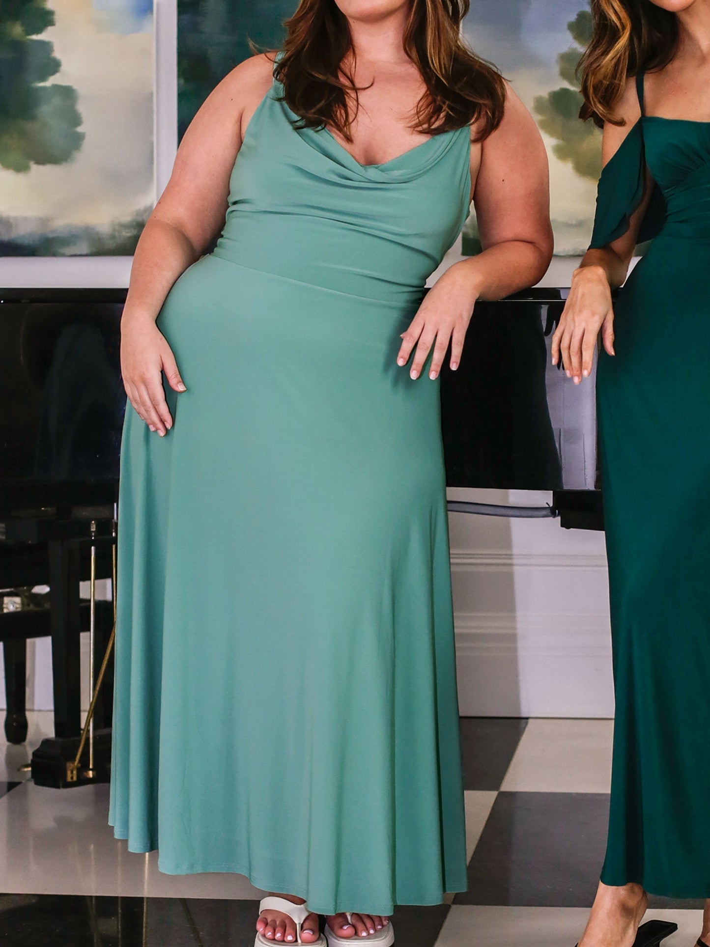 Zelda™ Maxi dress with built-in bra