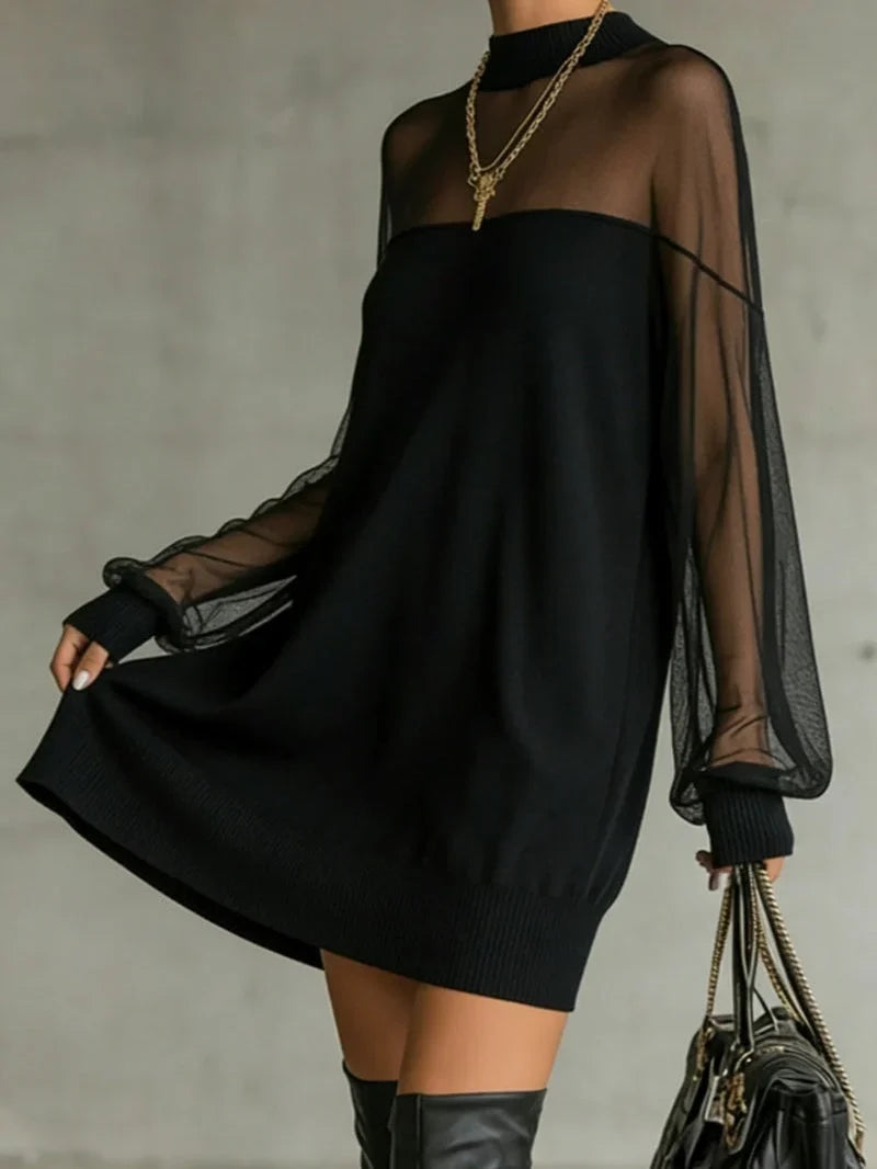 Zelinda Balducci™ Effortless Sheer Dress for Casual Occasions
