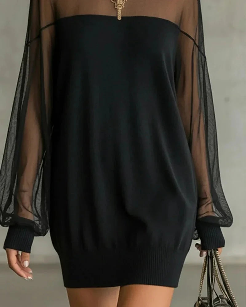 Zelinda Balducci™ Effortless Sheer Dress for Casual Occasions