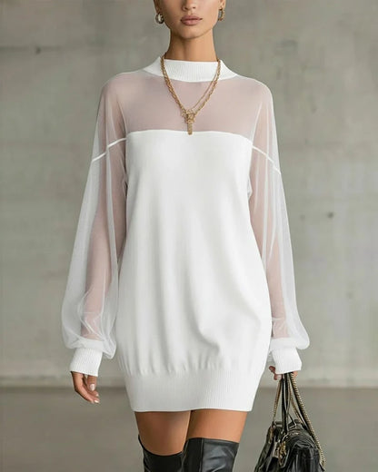Zelinda Balducci™ Effortless Sheer Dress for Casual Occasions