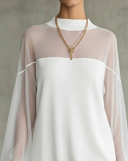 Zelinda Balducci™ Effortless Sheer Dress for Casual Occasions