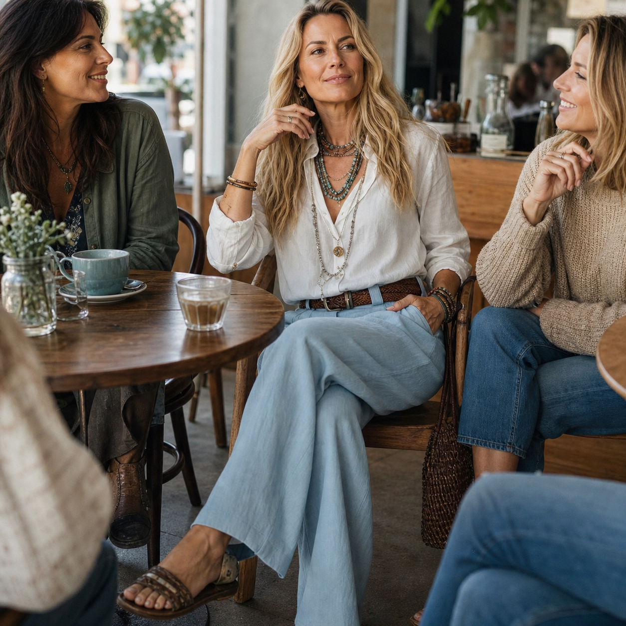 Zelinda Barbieri™ Coordinated Shirt and Trouser Set for Effortless Style