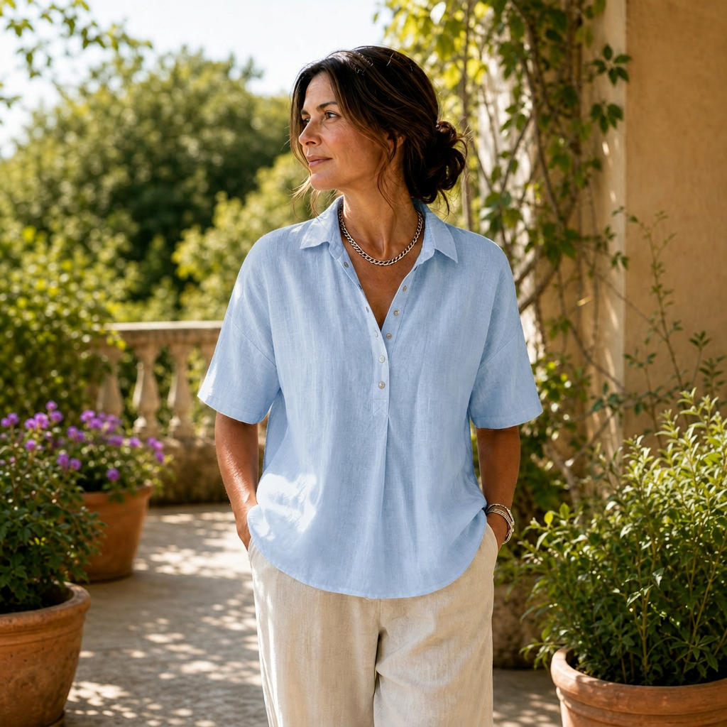 Zelinda Fucini™ Casual Summer Blouse for Effortless Comfort