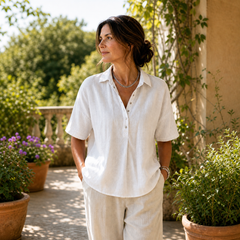 Zelinda Fucini™ Casual Summer Blouse for Effortless Comfort