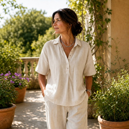 Zelinda Fucini™ Casual Summer Blouse for Effortless Comfort