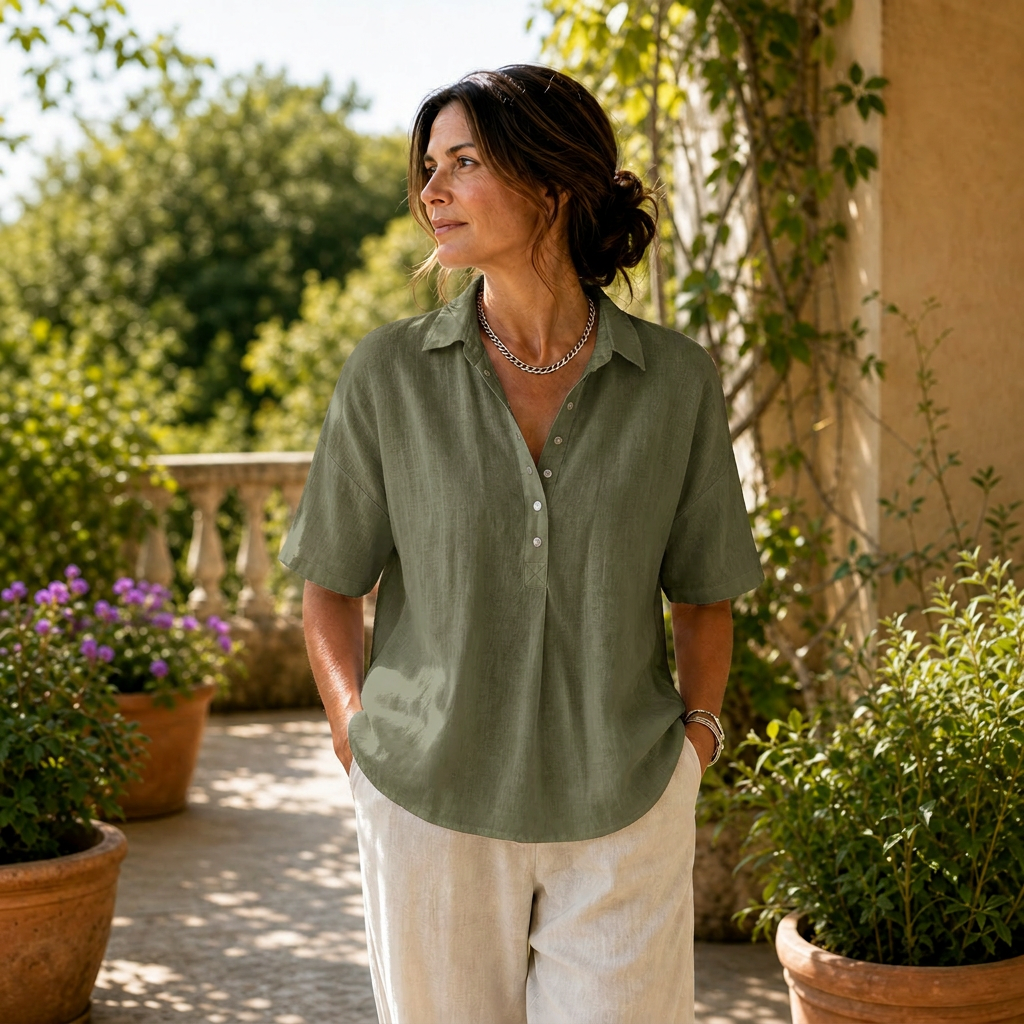 Zelinda Fucini™ Casual Summer Blouse for Effortless Comfort