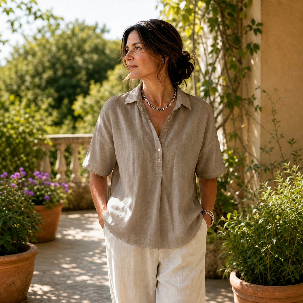 Zelinda Fucini™ Casual Summer Blouse for Effortless Comfort
