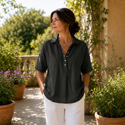 Zelinda Fucini™ Casual Summer Blouse for Effortless Comfort