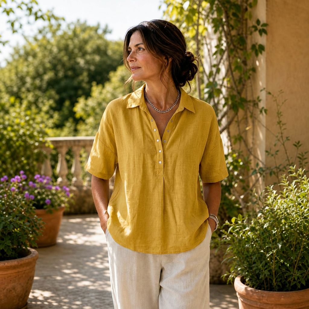 Zelinda Fucini™ Casual Summer Blouse for Effortless Comfort