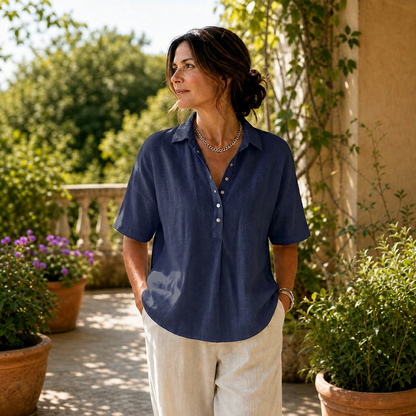 Zelinda Fucini™ Casual Summer Blouse for Effortless Comfort