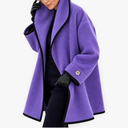 Zelinda Gambardella™ Draped Wrap Coat for Effortless Elegance