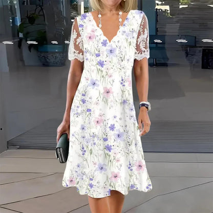 Zelinda Piccirillo™ Flattering Floral Dress for Effortless Elegance