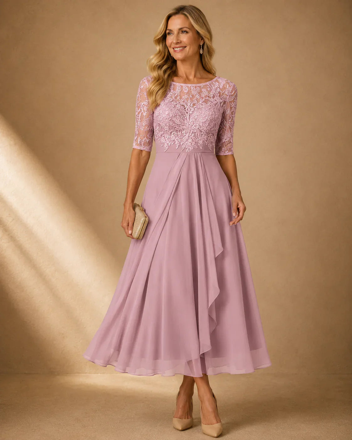 Zelinda Piccirillo™ Flattering Floral Dress for Effortless Elegance