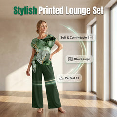Zelinda Saviano™ Coordinated Two-Piece Set for All-Day Comfort