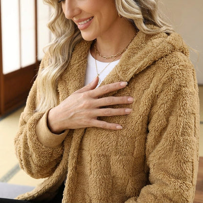 Zenaide Salerno™ Cozy Checkered Cardigan for Everyday Layering