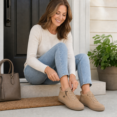 ZipStride™ Side Zip Comfort Sneakers for Easy On and Off