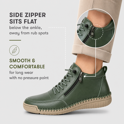 ZipStride™ Side Zip Comfort Sneakers for Easy On and Off