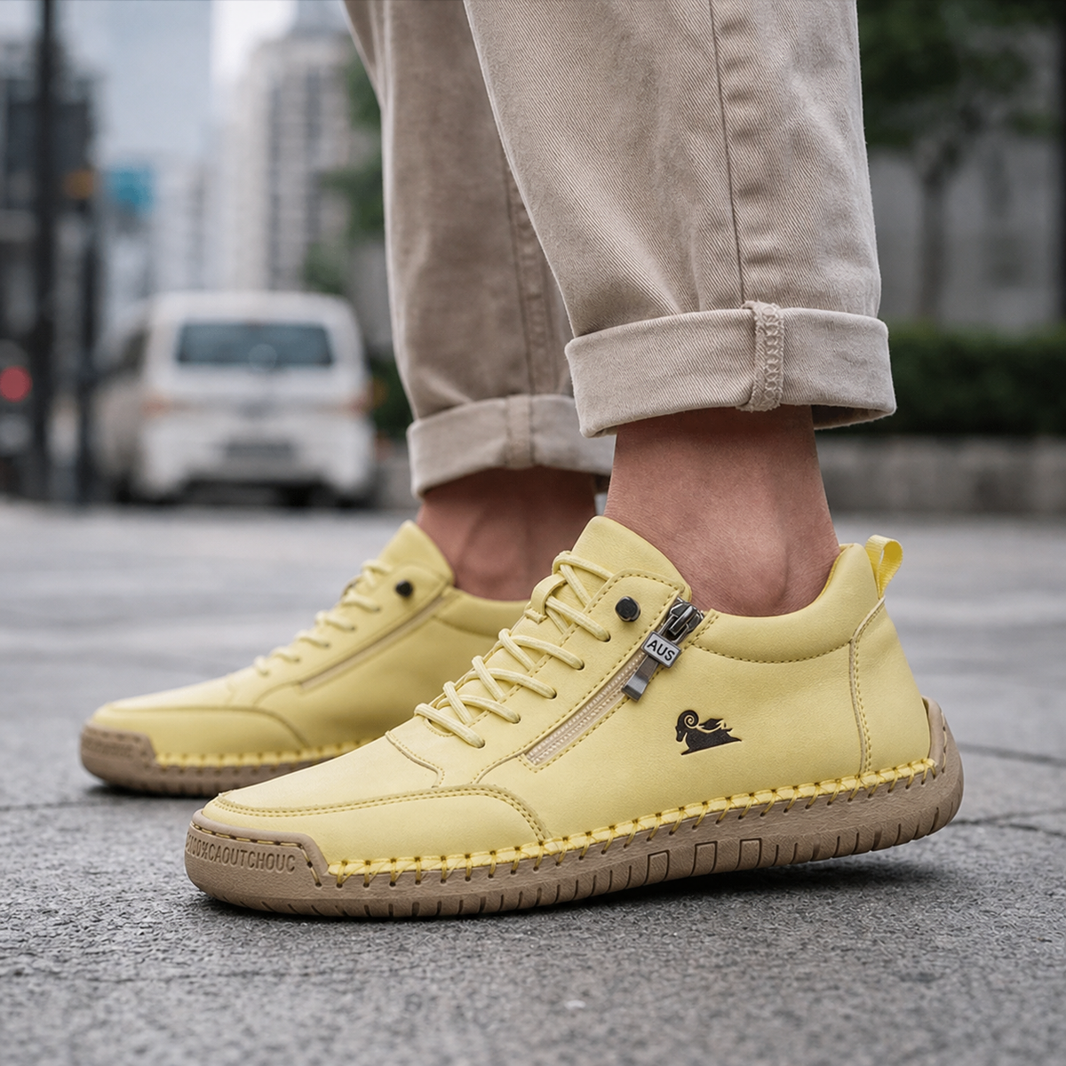 ZipStride™ Side Zip Comfort Sneakers for Easy On and Off