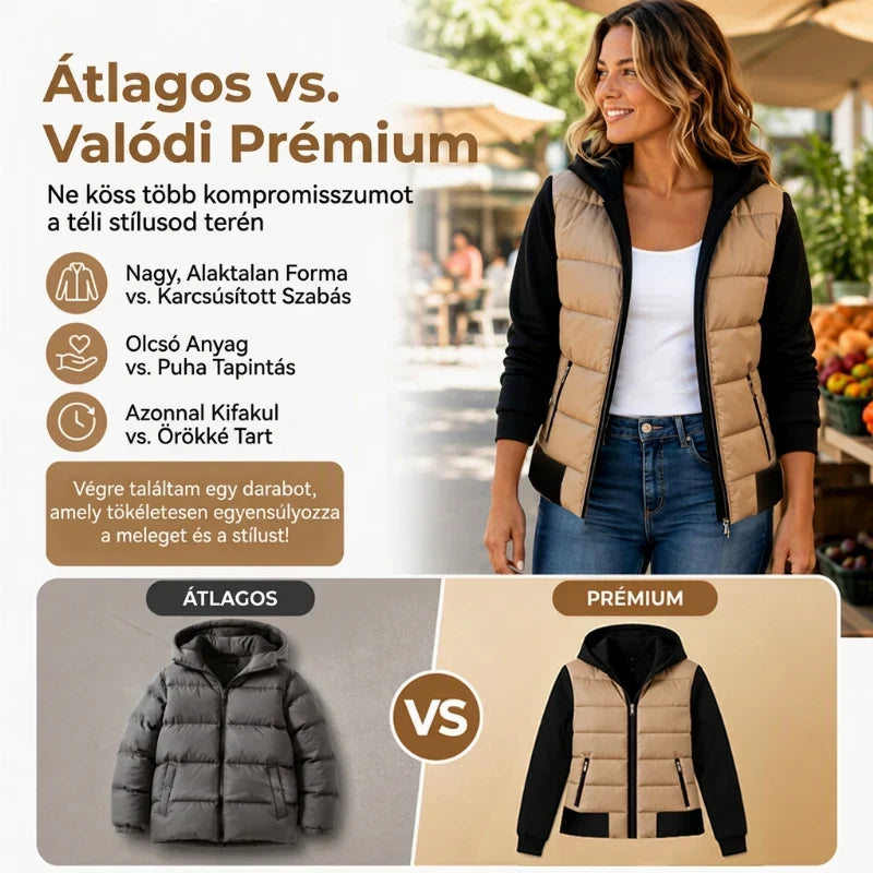 Zoe Martelli™ Versatile Hooded Jacket for Casual Outings