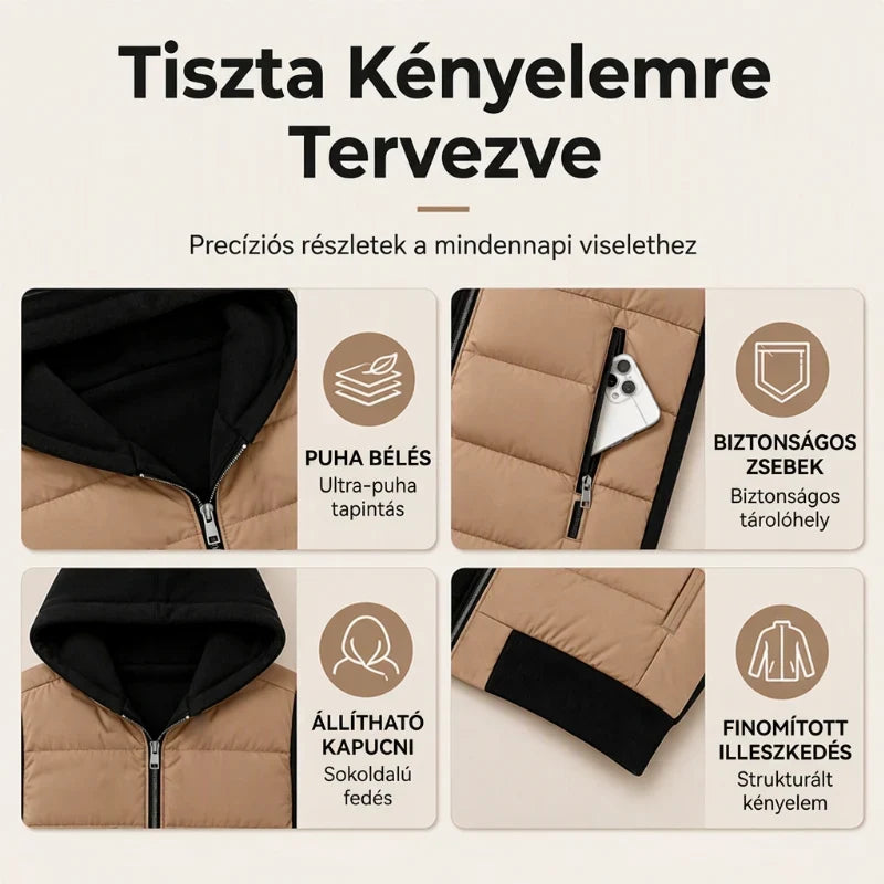 Zoe Martelli™ Versatile Hooded Jacket for Casual Outings