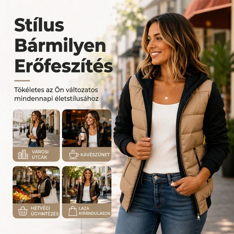 Zoe Martelli™ Versatile Hooded Jacket for Casual Outings
