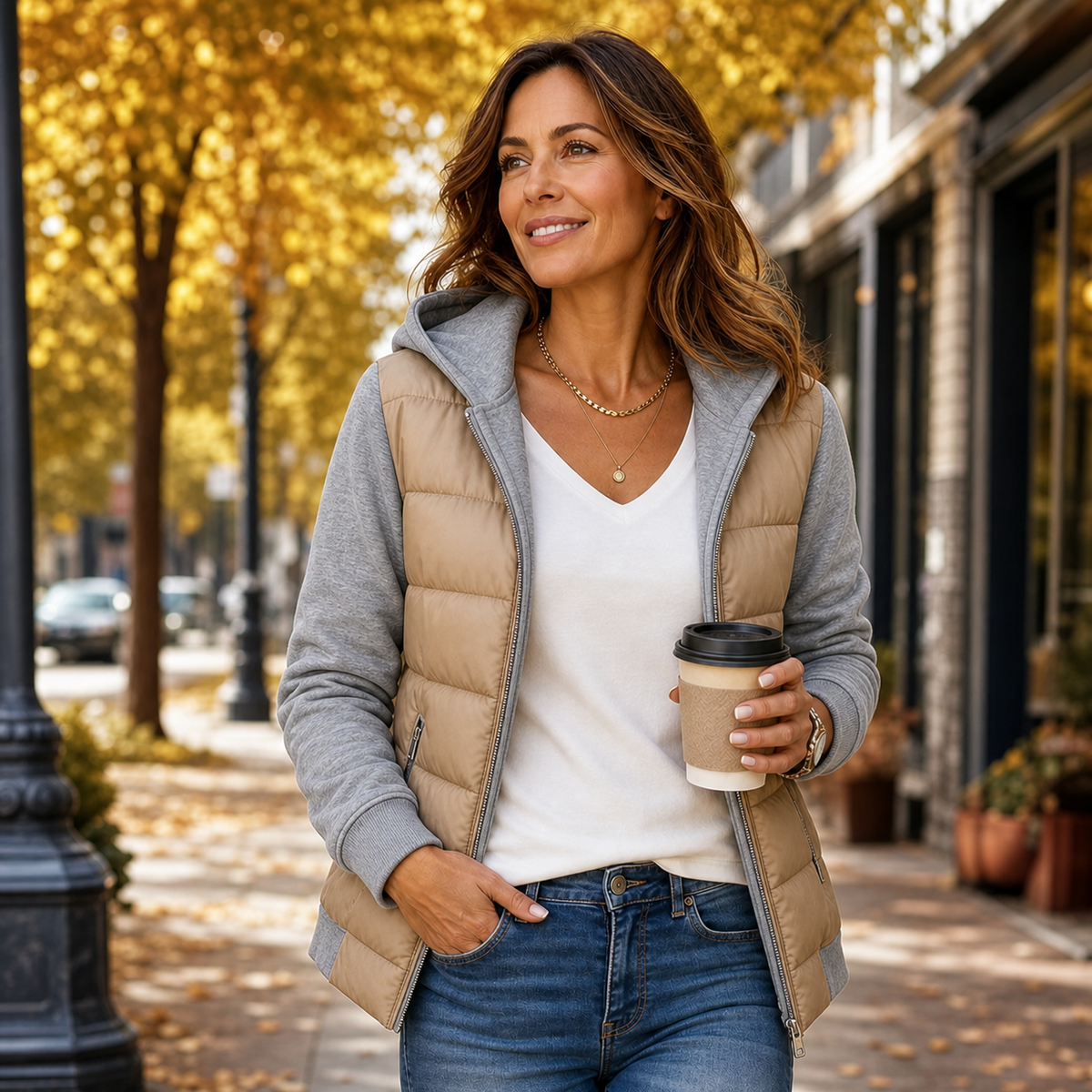 Zoe Martelli™ Versatile Hooded Jacket for Casual Outings